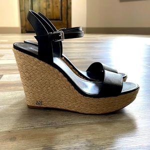 Michael Kors Jill Wedge Sandal, Size 10
